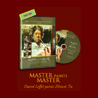 Master paints Master DVD David Leffel paints Zhiwei Tu