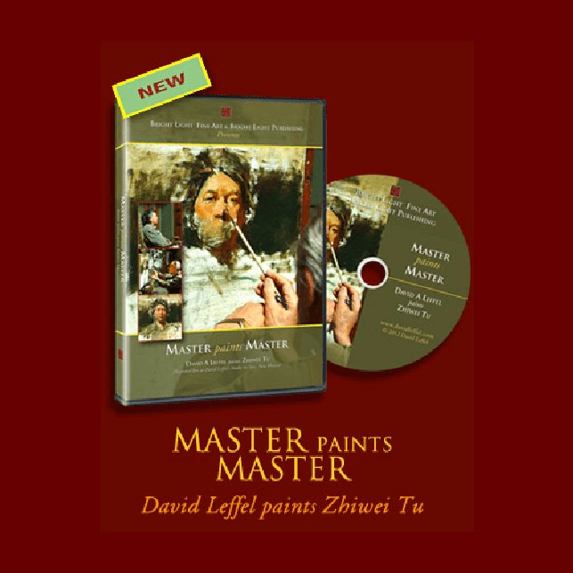 Master paints Master DVD David Leffel paints Zhiwei Tu 1