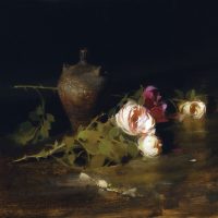 Sherrie McGraw Chinese Pot & Roses Gallery