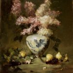 Jacqueline Kamin Lilacs With Pears Gallery